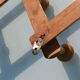 Porte-manteau mural extensible en pin