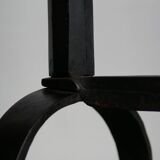 Monumental chenets for fireplace - Italian production - Minimalist design