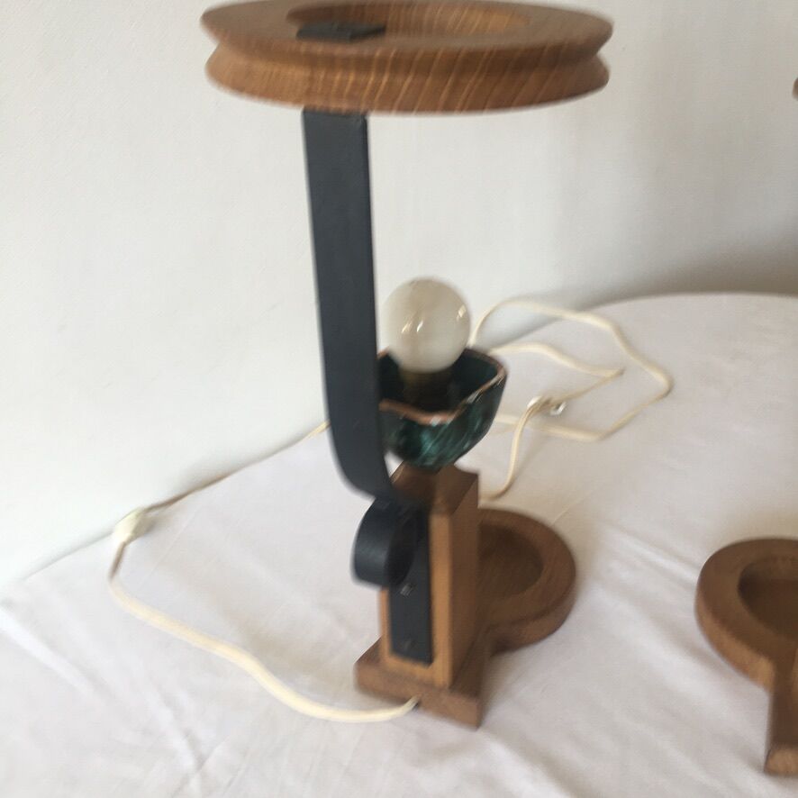 Guillerme and Chambron bedside lamps