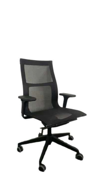 ICF Una Plus Black Office Chair