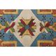 1970s Vintage Turkish Oushak Handmade Wool Cotton Orange Area Rug 175x329