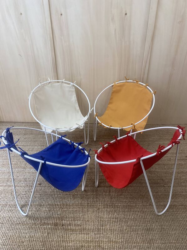 4 Fauteuils d'extérieur - années 1950 - France