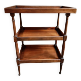 Vintage French shelf in cherry wood, 1920s.