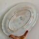 Set of 2 raviers, vintag dishes in iron earth, Regency model of Saint Amand
