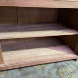 Solid teak row