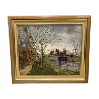 Oil painting