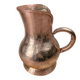 Antique hammered copper jug