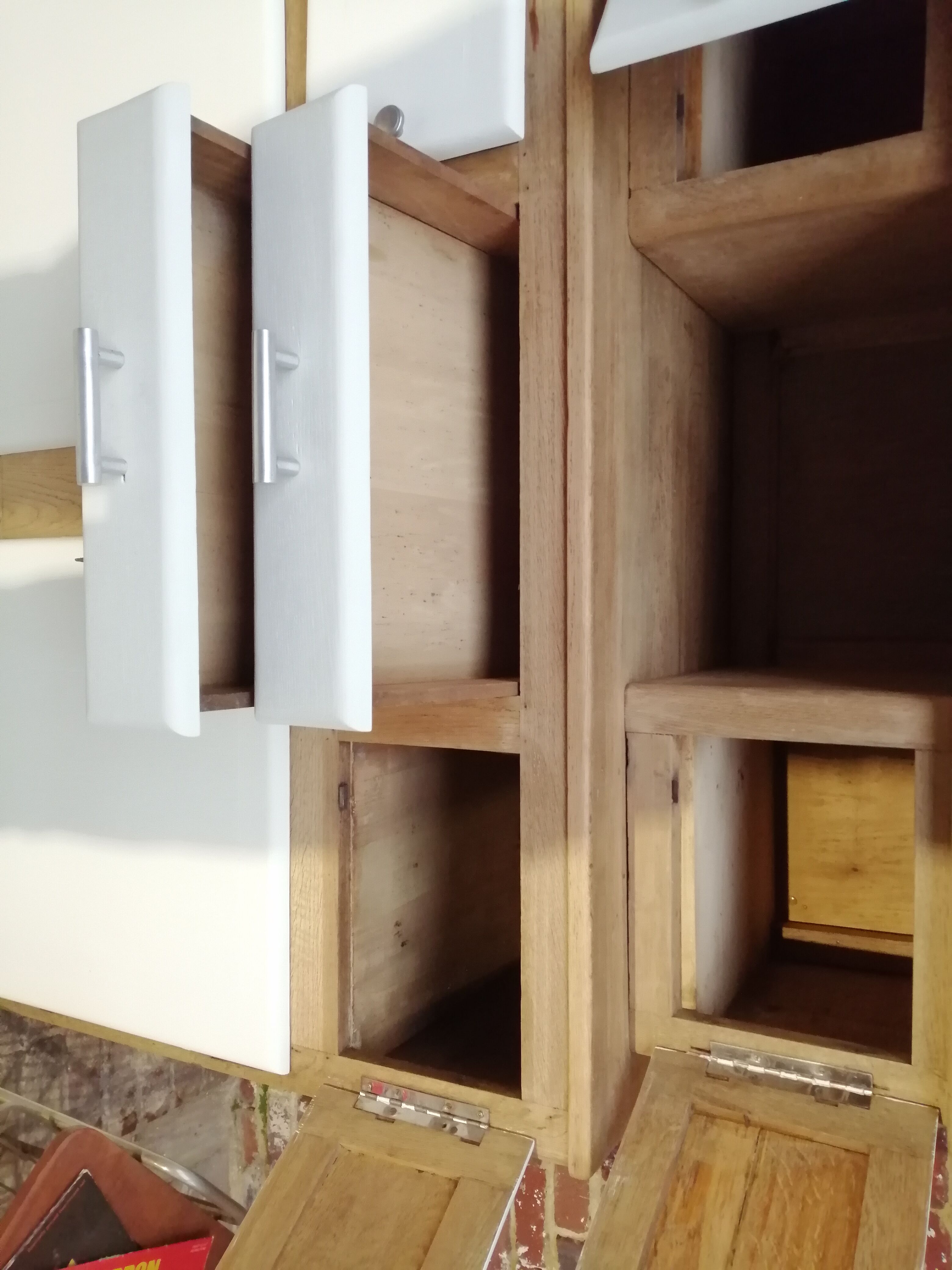 Buffet mado brushed oak and vintage cream