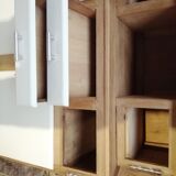 Buffet mado brushed oak and vintage cream