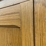 Parisian wardrobe Closet cloakroom wooden workshop Mid-century vintage Scandinavian 1950