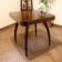 Table araignée carrée – UP závody, design tchécoslovaque des années 1960