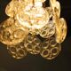 Design Brass and Glass Pendant / Chandelier by Zelezny Brod, 1970s
