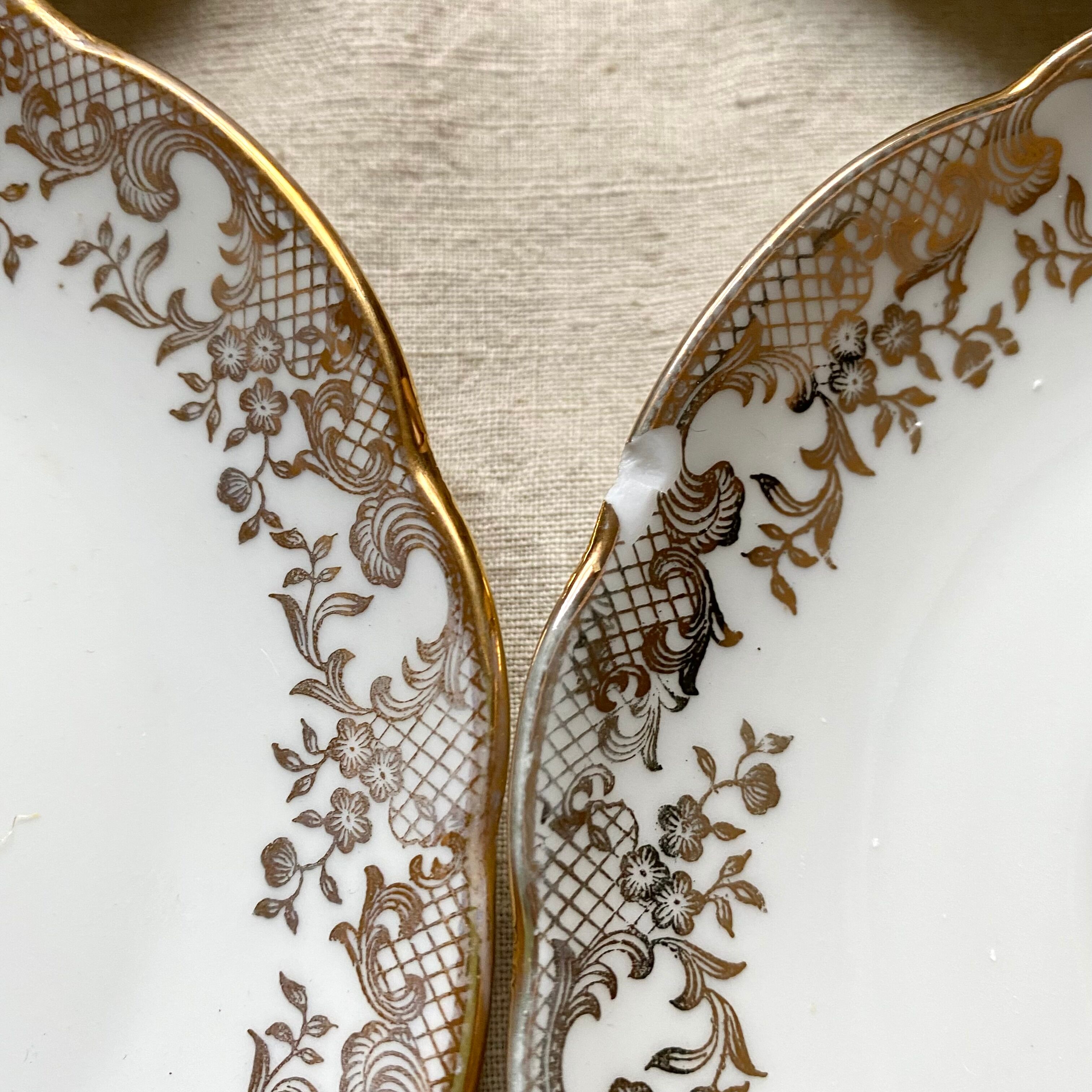 Limoges porcelain cups