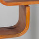 Vintage claustra, czech mahogany, 1960
