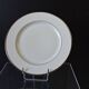 Set of 6 flat plates from Guy Degrène model "Galon Platine" in BE.