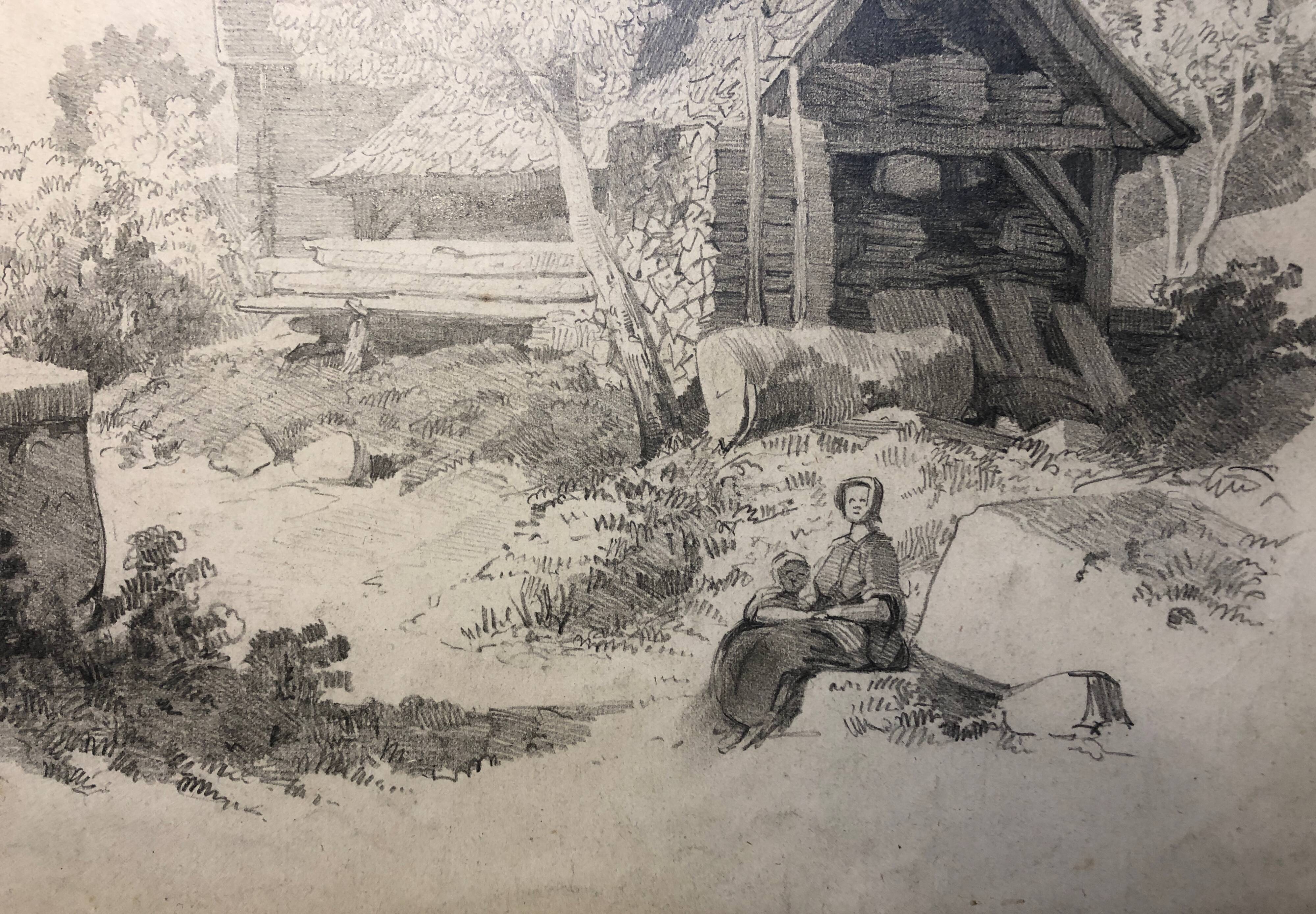 19th-century drawing