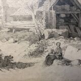 19th-century drawing