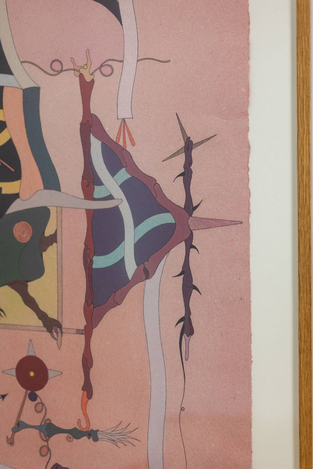 Jorge Camacho. Work "Clan of Coyotes." Year 1992.