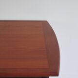 Folding teak dining table