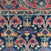 Ancient Persian mahal carpet 102x162 cm