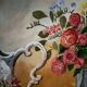 "Vase and Flowers" oil on canvas signed William Joël 1982