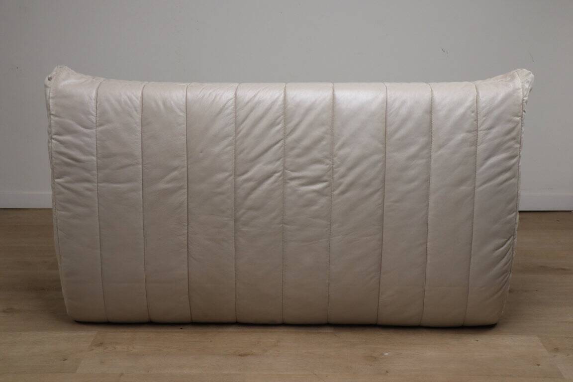 Vintage 2 seater leather sofa, 1970