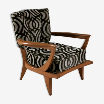 Armchair model SK250 by Étienne-Henri Martin for Steiner, France, 1950s