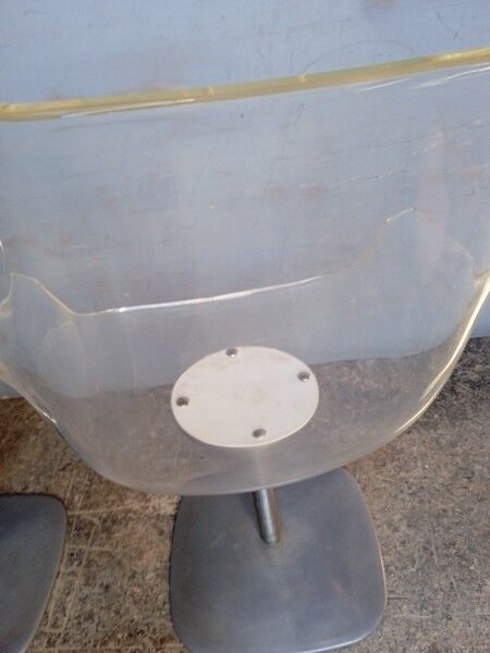 Pair of champagne chairs , Rausch