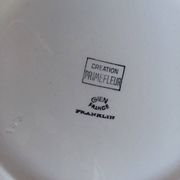 Round dish 30cm Gien franklin 1960