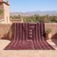 Traditional handwoven Berber rug size 150x250 cm