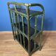 Etagère vintage en rotin vert Moyen Format