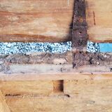 Alsatian polychrome wedding chest eighteenth -nineteenth century