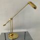 Articulated lamp Deknudt brass, 70s