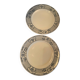 Set of 2 Mason's ironstone dinner plates