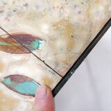 Coffee table with ceramics by Charles Emile Pinson, circa 1958.