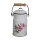 Enamelled sheet metal milk jar