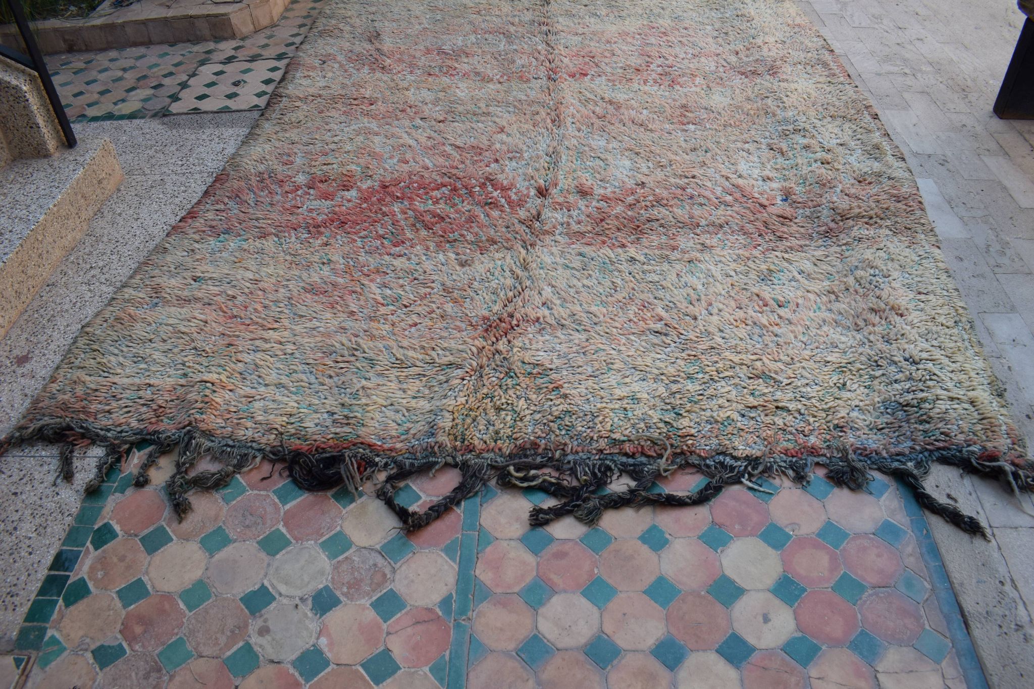 Berber rug Moroccan vintage Atlas
