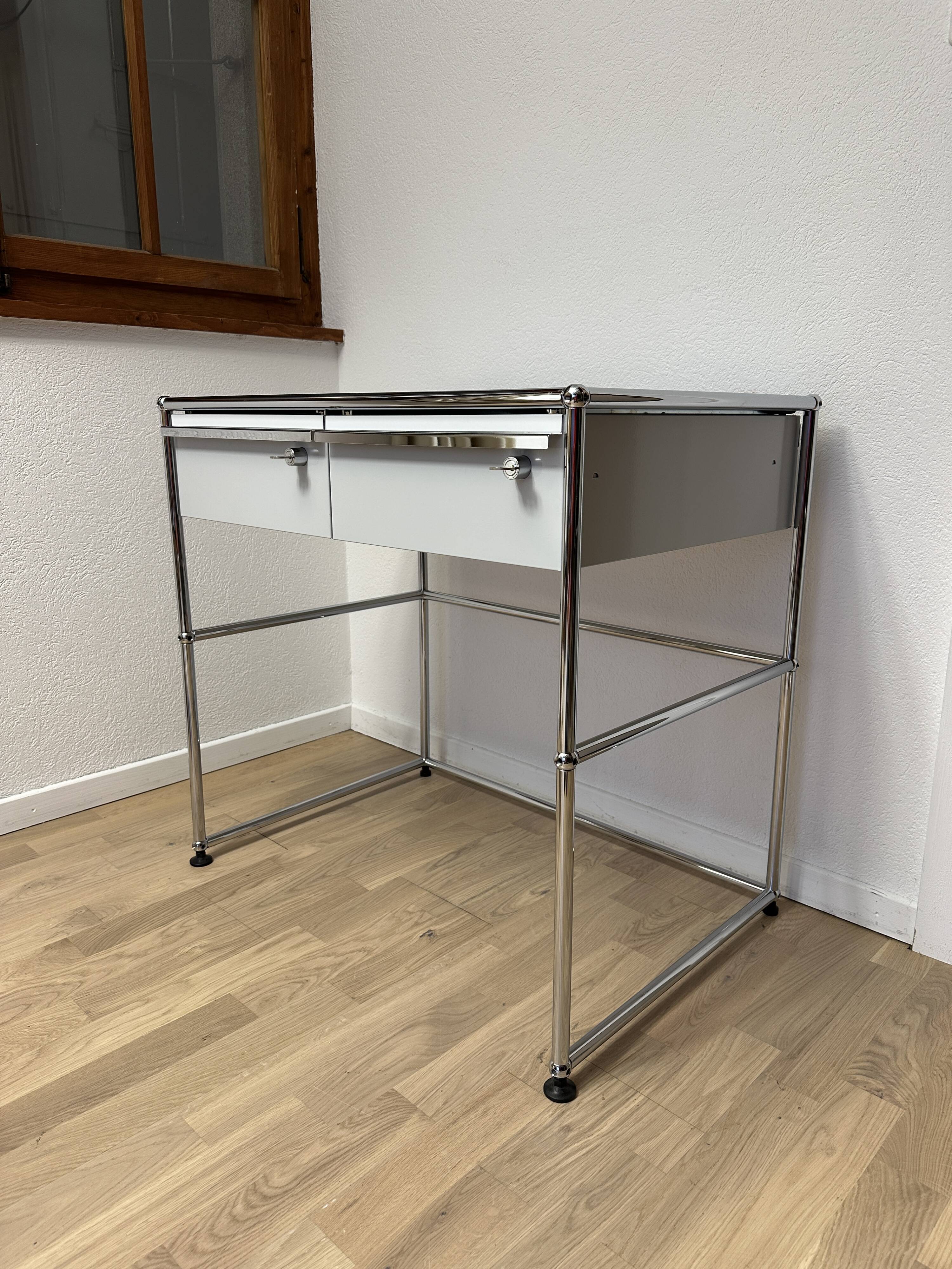 USM Haller Desk / Sideboard in Light Grey