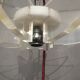 André Jean Doucin design ceiling light vintage 1970