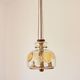 A modernist pendant light, 1970s.