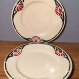 Duo of plates beginning of century