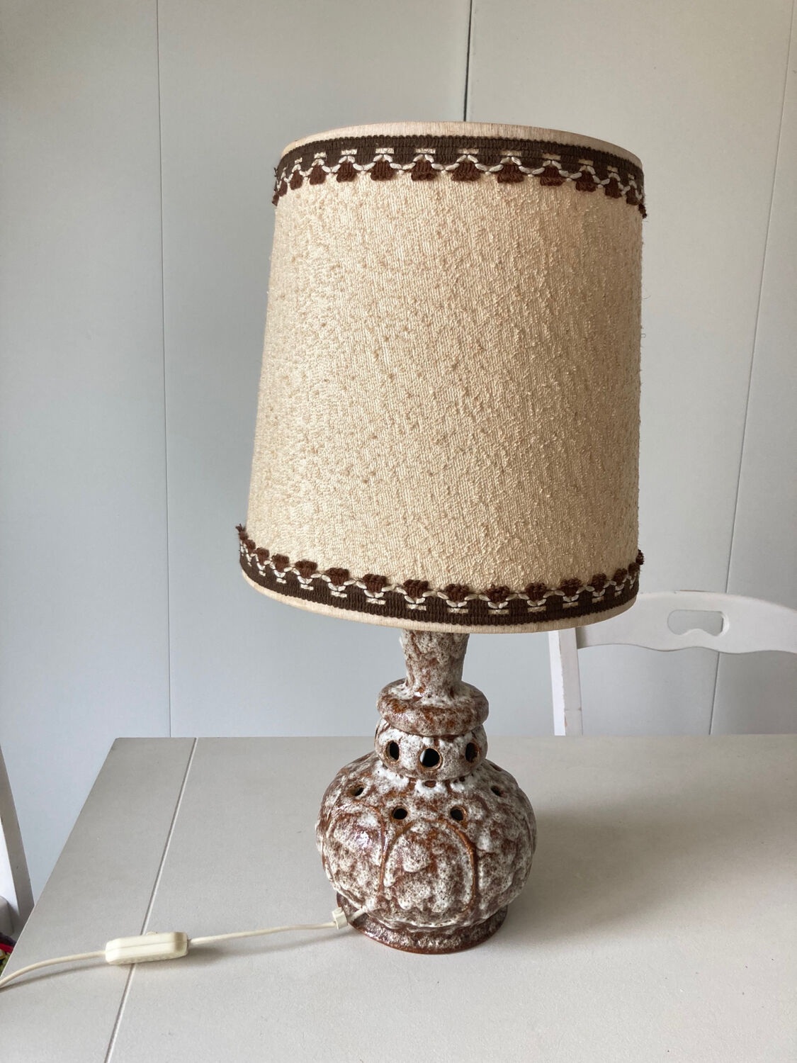 Table lamp 70 cm double lighting