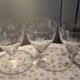 Villeroy and Bosch - 3 Large Antique Glasses - Cut Crystal with Flower Decor