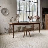 Farmhouse table with spindle legs 2m