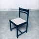 Italian design dining chair from the 1960s, set of 4.