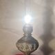 old brass oil lamp electrified without switch possible to install