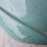 Triangular ceramic vase