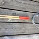 Jeu de croquet en bois vintage