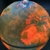 Vintage globe lamp