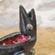 Glazed ceramic ashtray in the shape of a bird.